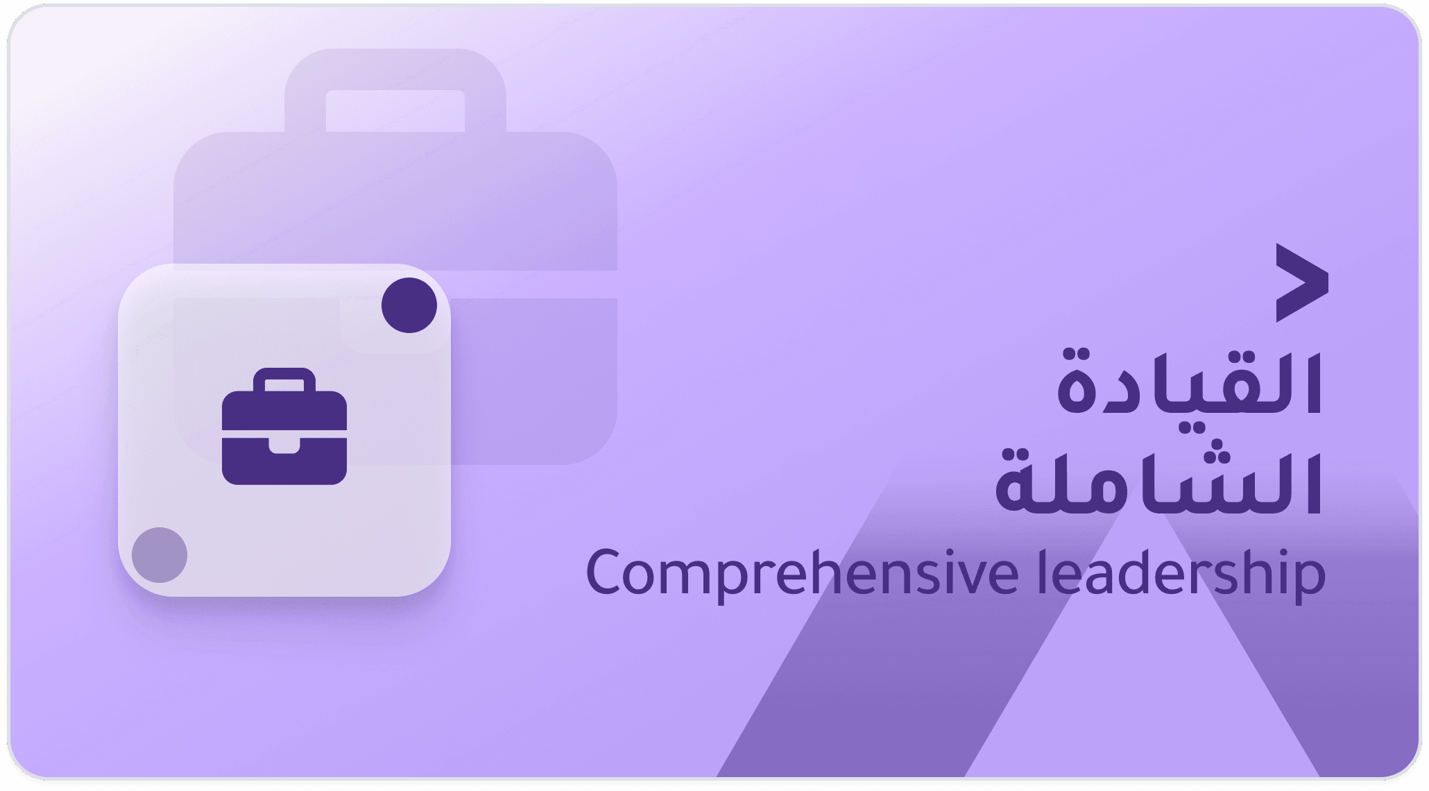 القيادة الشاملة