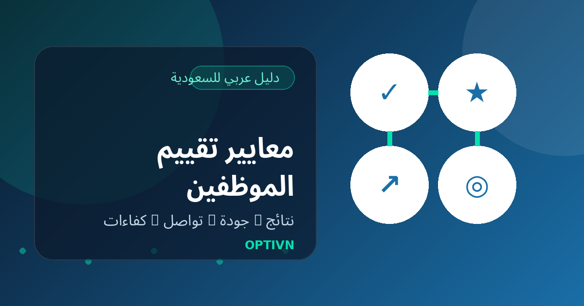 معايير تقييم الموظفين: 12 معيارًا للأداء والكفاءات